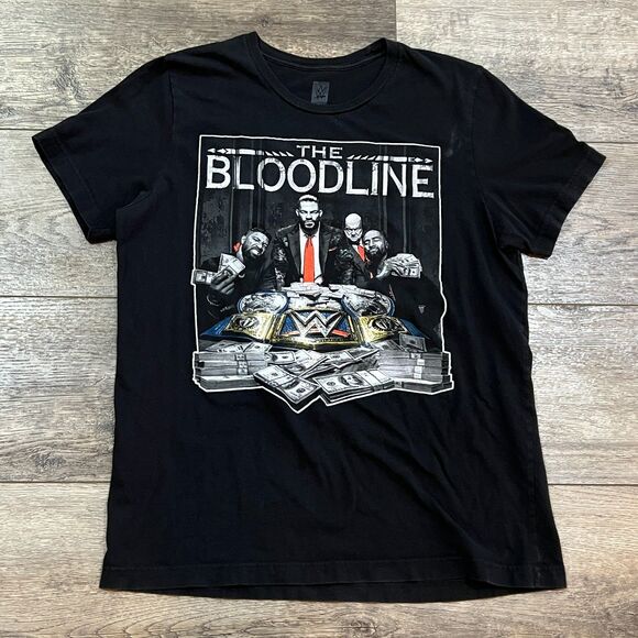 WWE Wrestling The Bloodline Shirt Roman Reigns We The Ones - Adult Large - Picture 1 of 7
